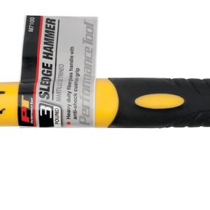 Performance Tool Hammer, Sledge, 3 Pound Weight, Fiberglass Handle – M7100