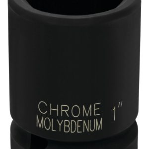 Performance Tool Socket, 3/4 Inch Drive, 1 Inch, Standard, Impact Socket, 6 Point, Black Oxide, Chrome Molybdenum Steel, Single – M740-32