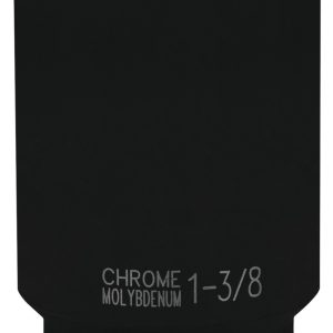 Performance Tool Socket, 3/4 Inch Drive, 1-3/8 Inch, Standard, Deep Impact Socket, 6 Point, Black Oxide, Chrome Molybdenum Steel, Single – M742-44