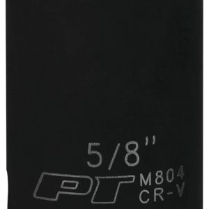 Performance Tool Socket, 1/2 Inch Drive, 5/8 Inch, Standard, Impact Socket, 6 Point, Chrome Vanadium Steel, Single – M804
