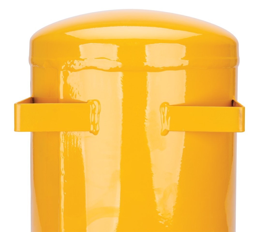 Performance Tool Air Tank, 5 Gallon, Yellow, With Handle, 125 Maximum PSI, Safety Pressure Bypass Valve with Manual Override – W10005