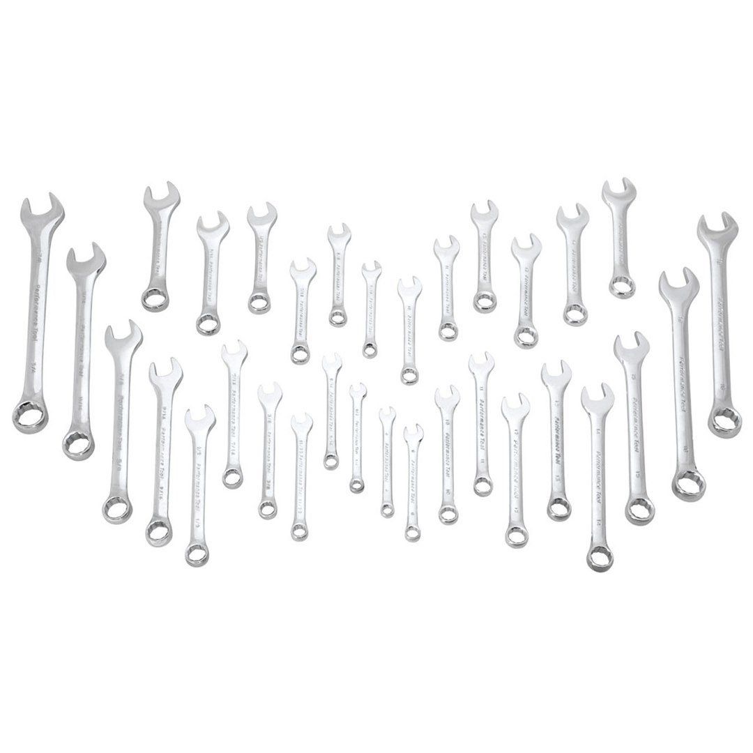 Performance Tool Wrench, Combination and Stubby – W1099