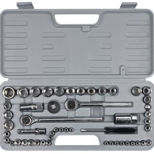 Performance Tool Socket Set, 1/4 Inch/ 3/8 Inch/ 1/2 Inch Drive – W1172