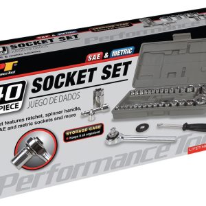 Performance Tool Socket Set, 1/4 Inch/ 3/8 Inch Drive – W1173