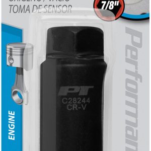 Performance Tool Socket, 3/8 Inch Drive, Oxygen Sensor, Alloy Steel, Single – W1267