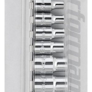 Performance Tool Socket Set, 1/4 Inch/ 3/8 Inch Drive, External Star Bit, Alloy Steel – W1338
