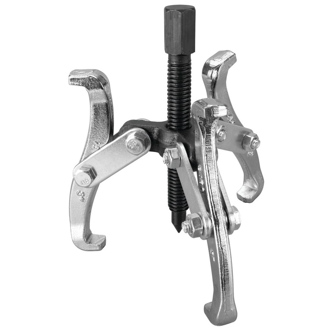 Performance Tool Gear Puller, 3 Inch Jaw Spread, Chrome Plated, Alloy Steel – W135P