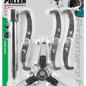 Performance Tool Gear Puller, 3 Inch Jaw Spread, Chrome Plated, Alloy Steel – W135P