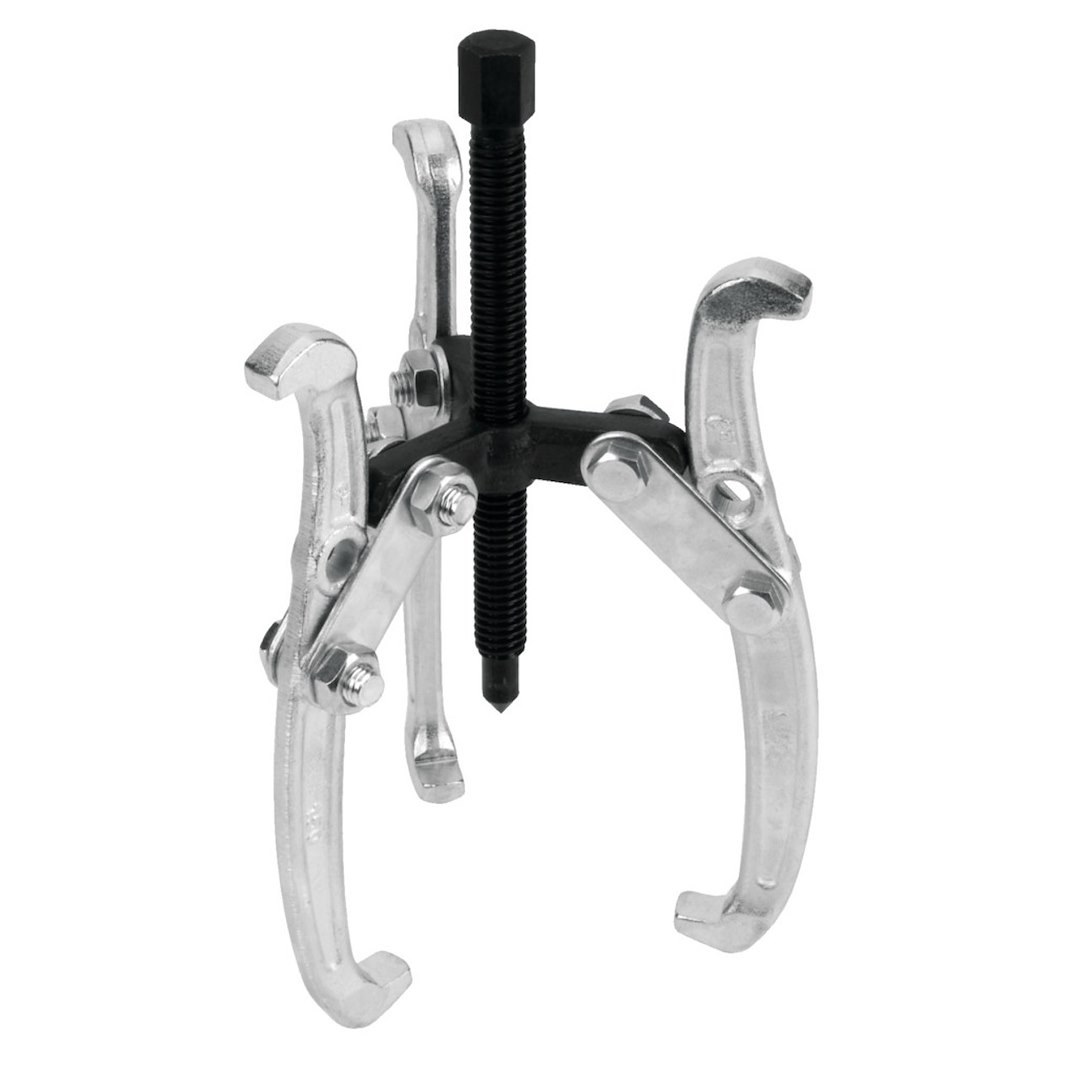 Performance Tool Gear Puller, 6-1/4 Inch Jaw Spread, 3 Jaw, Chrome Plated, Alloy Steel – W137P