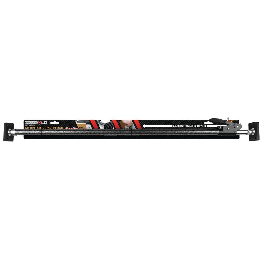 Performance Tool Ratchet, Secure X, 40 Inch to 70 Inch Length, Adjustable, Rubber End Pads – W1447