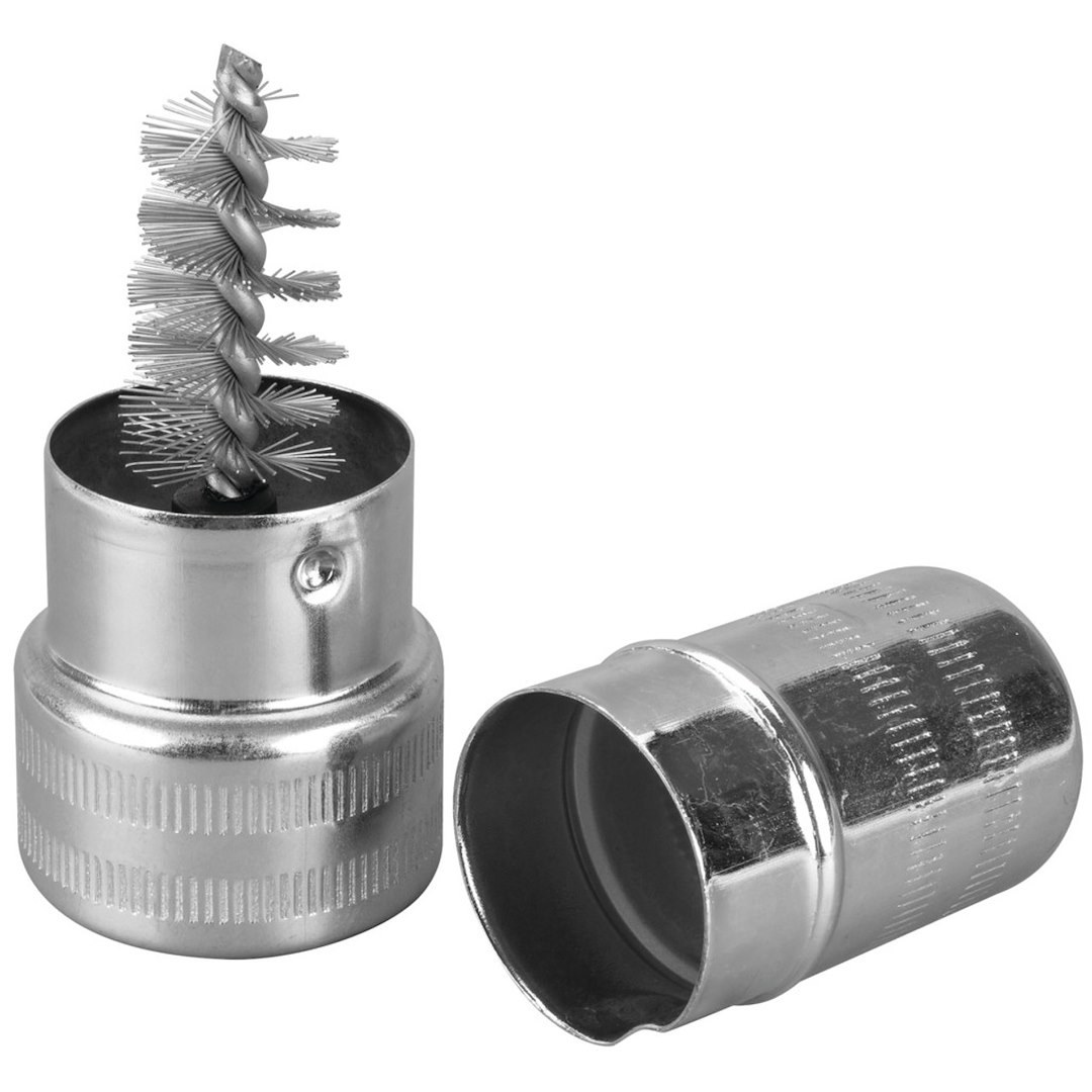 Performance Tool Battery Terminal Cleaner, Use to Clean Battery Post and Terminals, Tool Type, Metal Body/ Stainless Steel Brush, Single – W147C