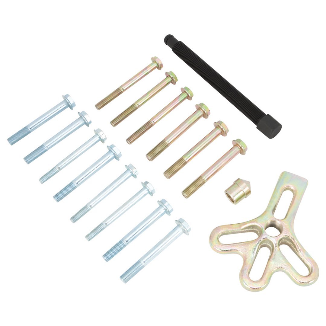 Performance Tool Harmonic Balancer Removal Tool, With Assorted Bolts, Alloy Steel – W151P