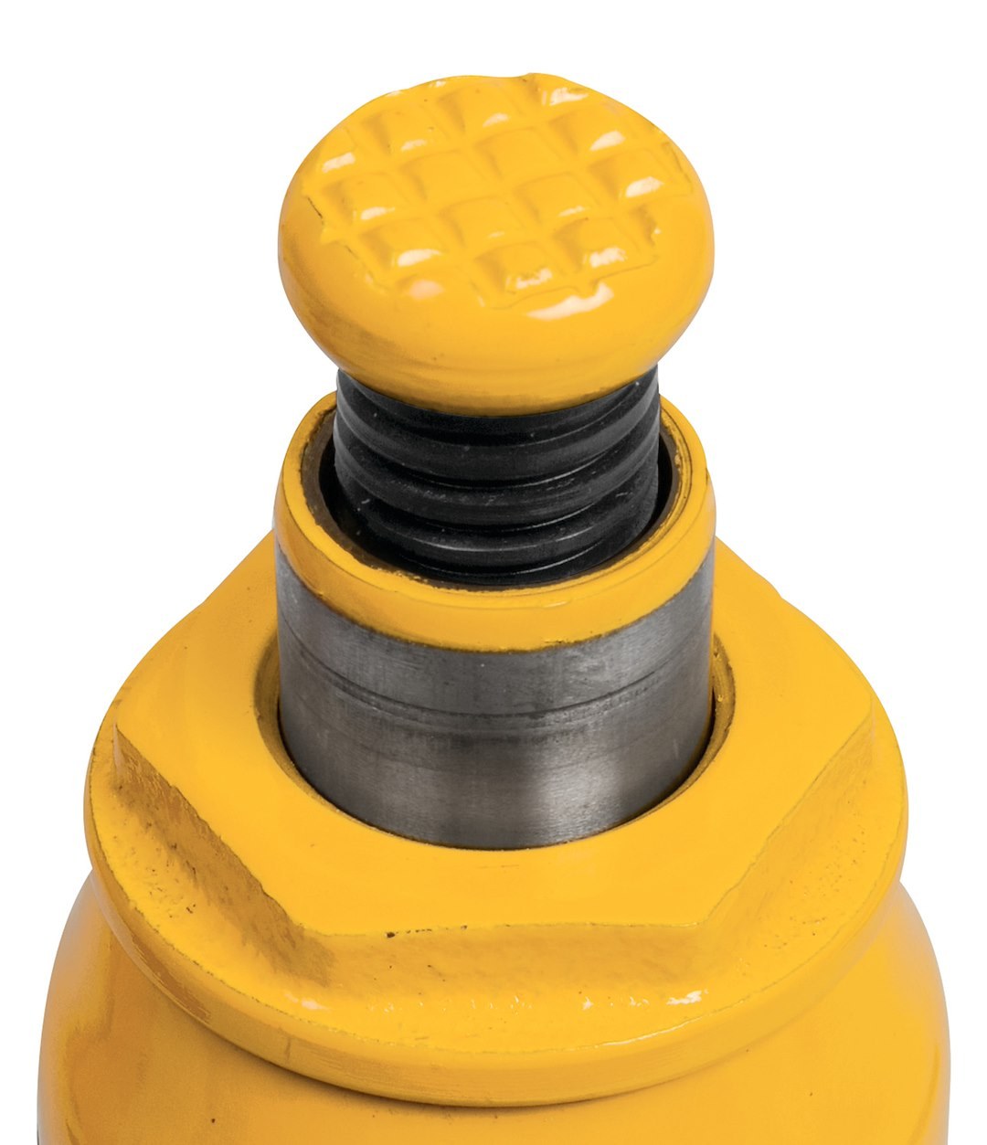 Performance Tool Jack, Bottle Jack, Hydraulic, 2 Ton Capacity, 7-1/8 to 13-1/2 Inch Lift Height, Yellow – W1621