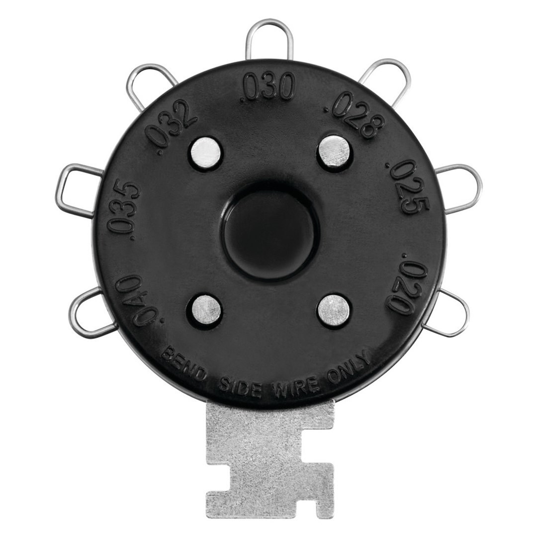 Performance Tool Spark Plug Gapping Tool, 7 Round Wire Blade, 0.02 to 0.4 Inch/ 0.5 to 1 Millimeter Gap Range, With Electrode Tool – W162C