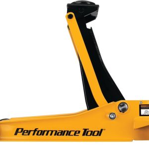 Performance Tool Jack, Floor Jack, Hydraulic, 3.5 Ton Capacity, 3-1/2 to 20-1/2 Inch Lift Height, Yellow – W1645