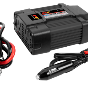 Performance Tool Power Inverter, 800 Peak Watts, 2.4 Ampere, With Thermal Protection, With 12 Volt Power Cord/ Battery Clamp Cable – W16651