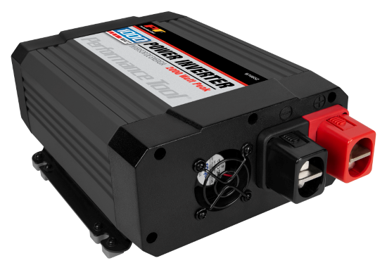 Performance Tool Power Inverter, 2000 Peak Watts, 2.1 Ampere, With Thermal Protection, With 3 Foot 4 Gauge Cca Battery Cable – W16652