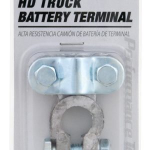 Performance Tool Battery Terminal, Positive and Negative, For 6 Volt and 12 Volt Battery Posts, Heavy Duty Applications – W1683