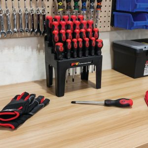 Performance Tool Screwdriver, Star/ Slotted/ Phillips/ Pozi, Chrome Vanadium Steel, With Magnetic Tip – W1726