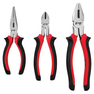 Performance Tool Pliers, 3 Piece Set, Non-Reversible, Without Automatic Return – W1734