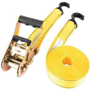 Performance Tool Tie Down Strap, Secure Sd, 1-1/2 Inch Width X 15 Feet Length, 1800 Pound Load Capacity, 5000 Pound Break Strength – W1826
