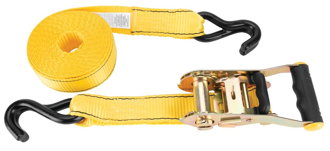 Performance Tool Tie Down Strap, Secure Sd, 1-1/2 Inch Width X 15 Feet Length, 1800 Pound Load Capacity, 5000 Pound Break Strength – W1826