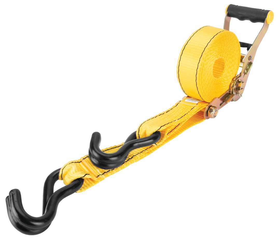 Performance Tool Tie Down Strap, Secure Sd, 1-1/2 Inch Width X 15 Feet Length, 1800 Pound Load Capacity, 5000 Pound Break Strength – W1826