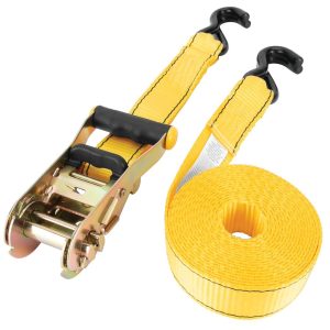 Performance Tool Tie Down Strap, Secure Sd, 1-1/2 Inch Width X 15 Feet Length, 1800 Pound Load Capacity, 5000 Pound Break Strength – W1826