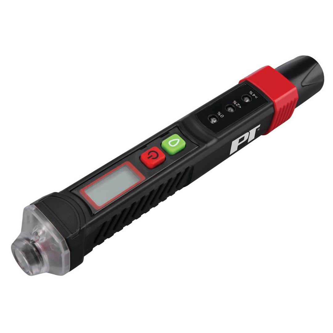 Performance Tool Tire Pressure Gauge, Stick Style, Digial Display, 3 to 150 Pounds Per Square Inch (PSI), Lighted, Black/ Red, Plastic – W183