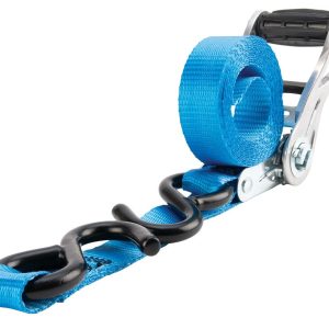 Performance Tool Tie Down Strap, Secure Md, 1 Inch Width X 10 Feet Length, 500 Pound Load Capacity, 1500 Pound Break Strength, With Ratchet – W1871