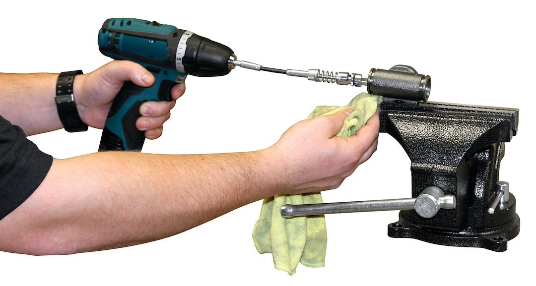 Performance Tool Wheel Cylinder Hone, Use with Brake Cylinder, 3/4 to 2-3/4 Inch Honing Capacity, 3 Stone – W193C