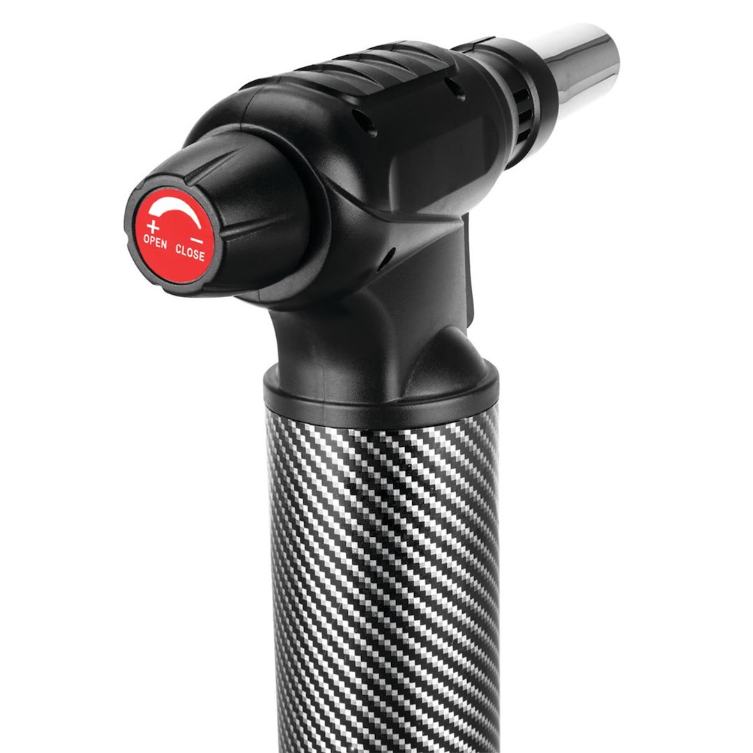 Performance Tool Butane Torch, Refillable, 2500 Degrees Fahrenheit, Torch Tip, Adjustable Gas Flow – W2015