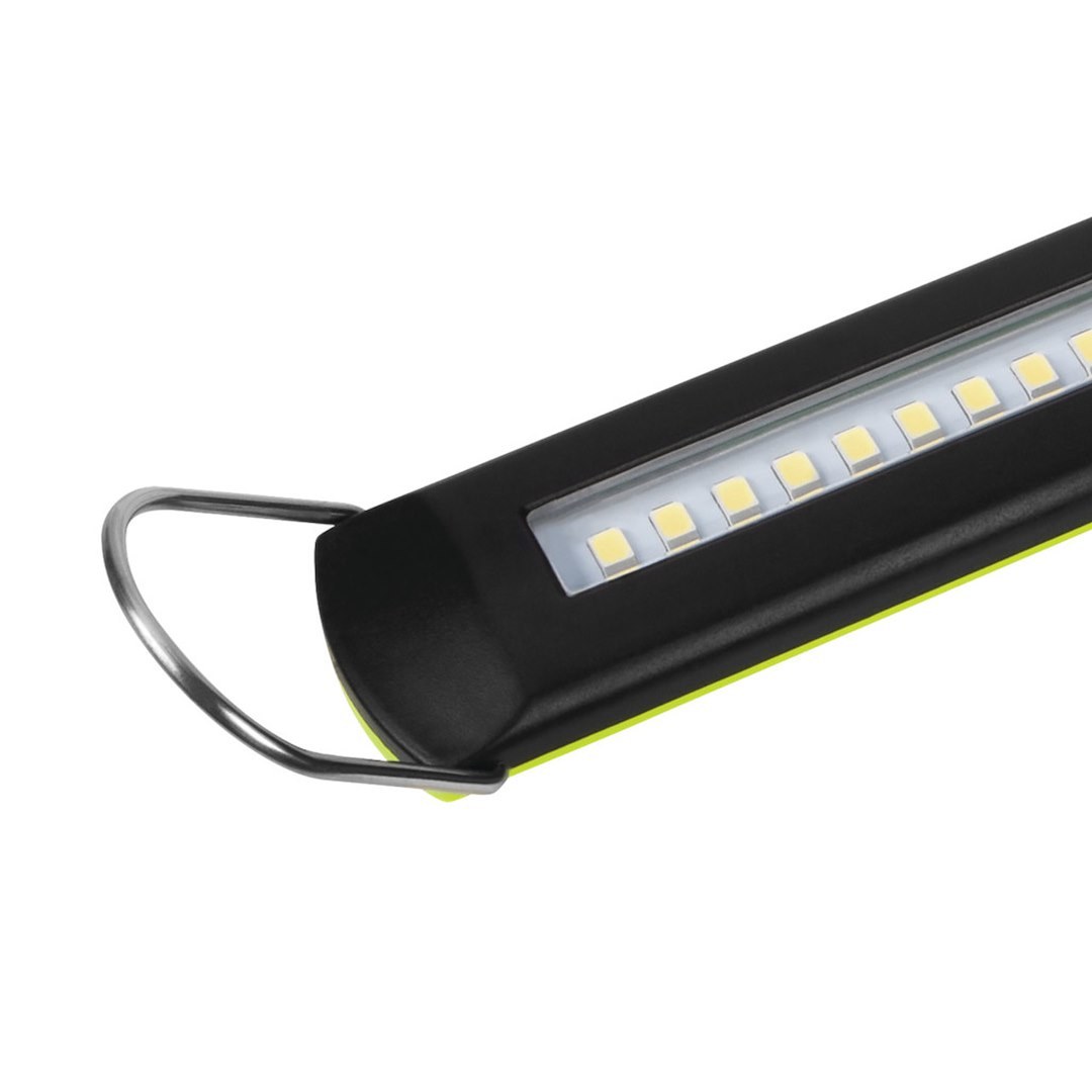 Performance Tool Work Light, Hand Held, 14.8 Inch Length X 1.4 Inch Width, 150 to Over 600 Lumens, 1 Ampere, LED, Swivel Hook – W2231