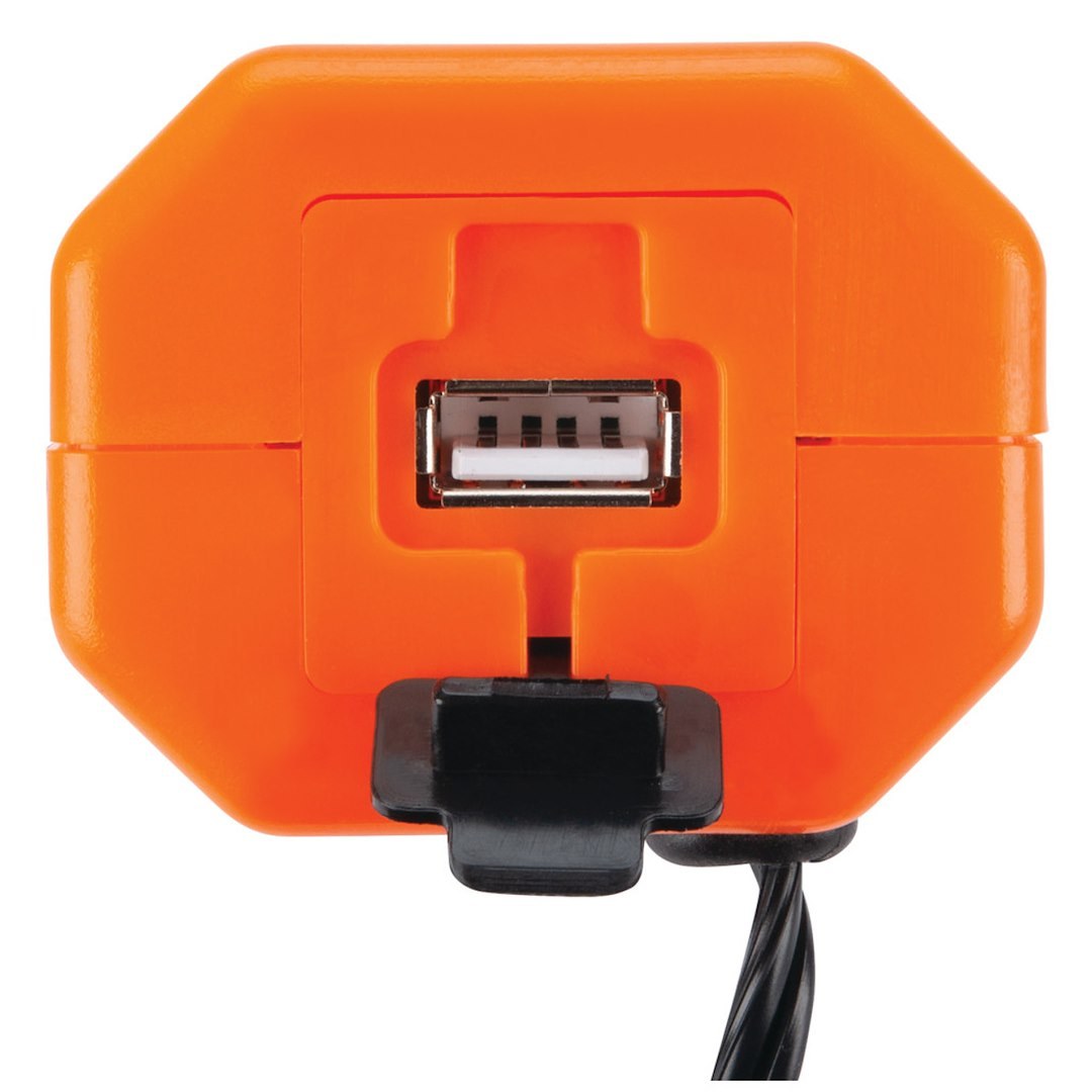 Performance Tool Work Light, Hand Held, Non-Slip Rubber Grip, 1600 Lumens, LED, Powder Coated, Metal Lamp Shield, Magnetic Bracket – W2238
