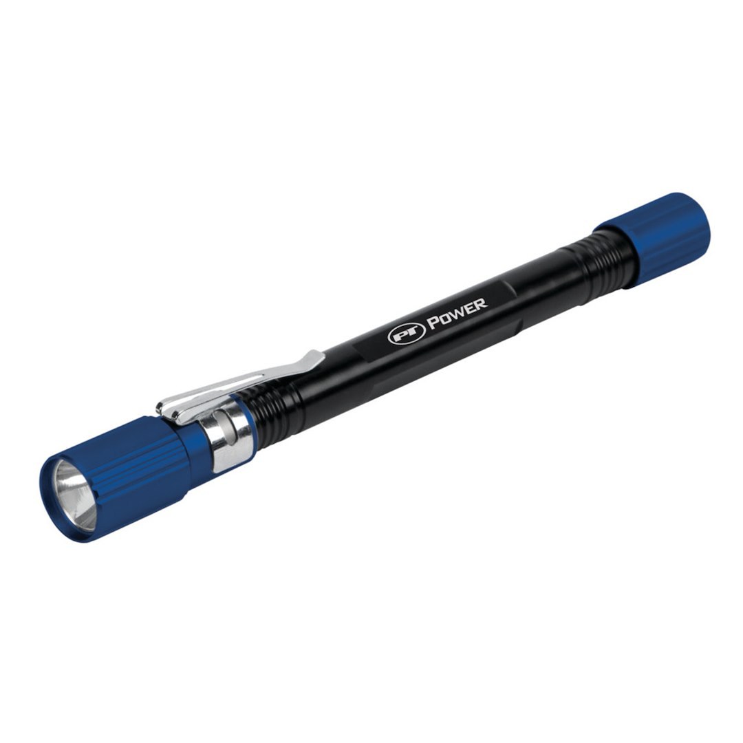 Performance Tool Flashlight, LED, Clear Lens, Uses 3 Aaa Batteries, 72 Lumens, Penlight, 4.5 Hours Run Time – W2356