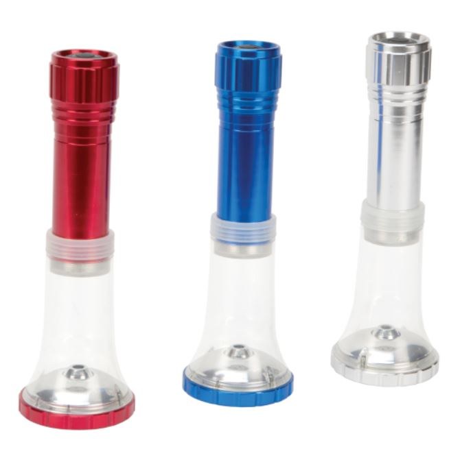 Performance Tool Flashlight, Handheld, LED, Clear Plastic Lens, 248 Lumen, 4-5/8 Inch Length, 2-1/8 Inch Head Diameter, With 3 Aaa Battery – W2447