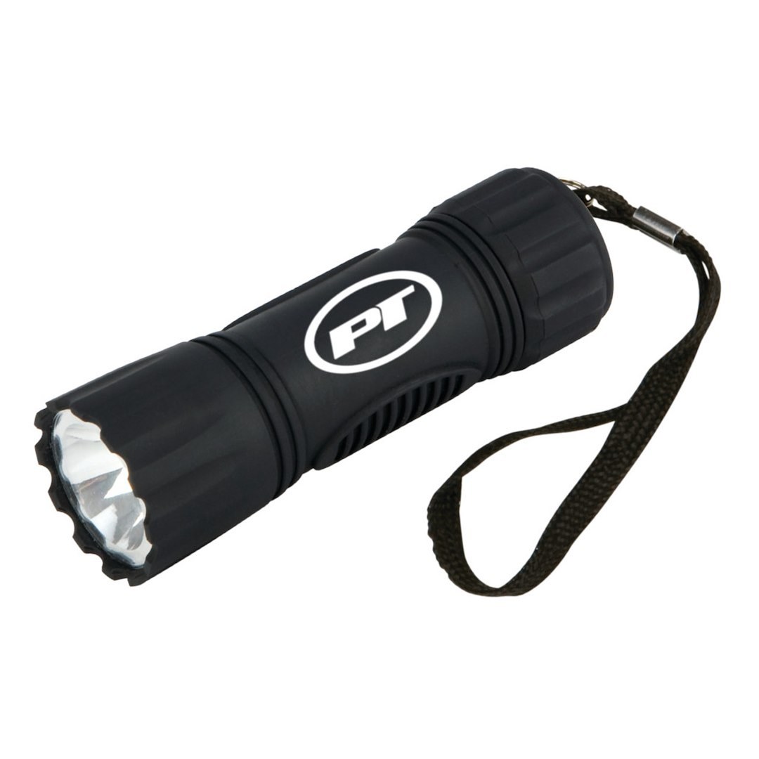 Performance Tool Flashlight, LED, Clear, Black Housing, Battery Powered, 65 Lumens, 6.5 Hours Run Time – W2456
