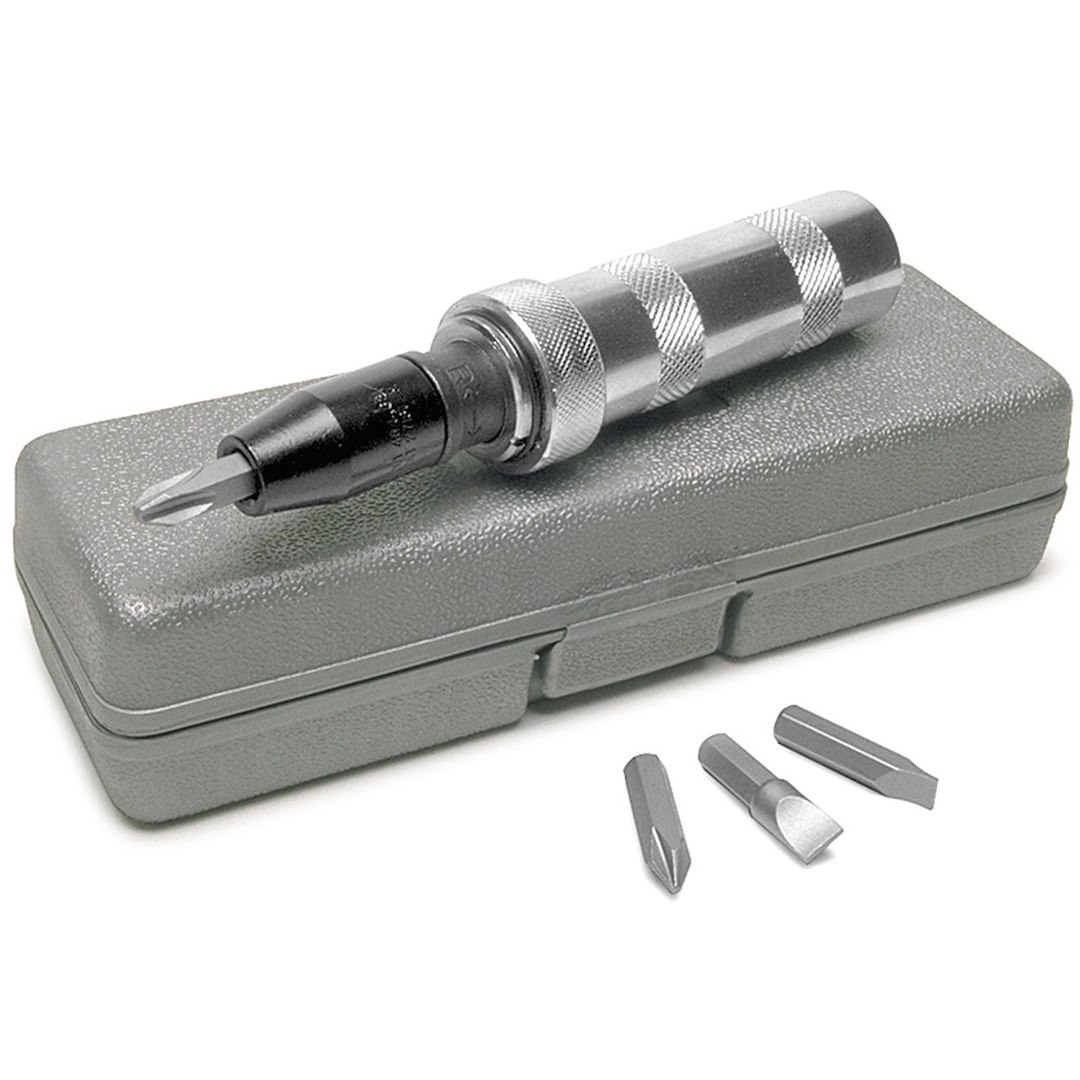 Performance Tool Impact Driver, Used for Loosening Firmly Tightened or Rusted Screws/ Bolts, 3/8 Inch Drive – W2500P