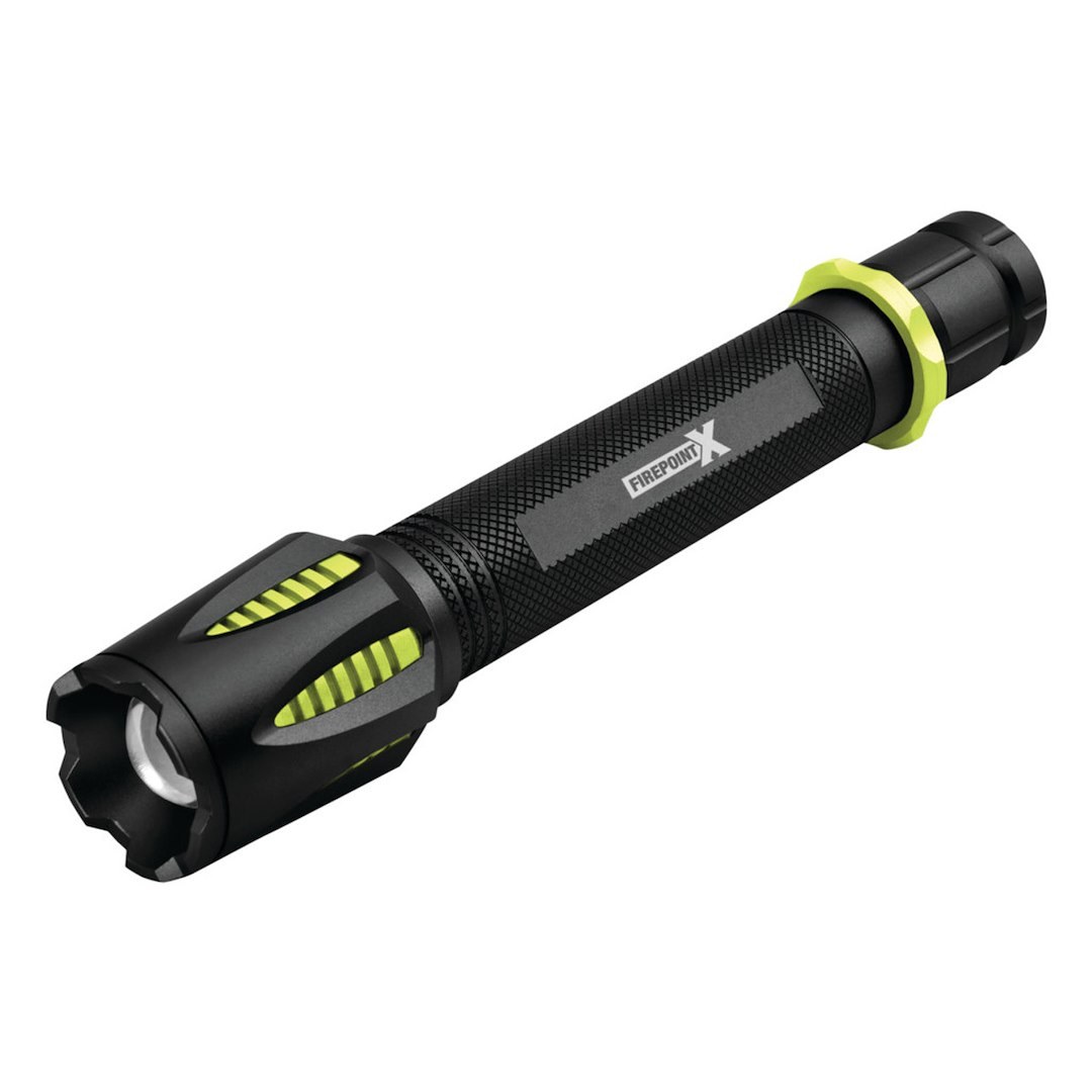Performance Tool Flashlight, Firepoint X, Handheld, Super Bright Cree LED, 3061 Lumens High Beam/ 754 Lumens Low Beam, Black Casing – W2655