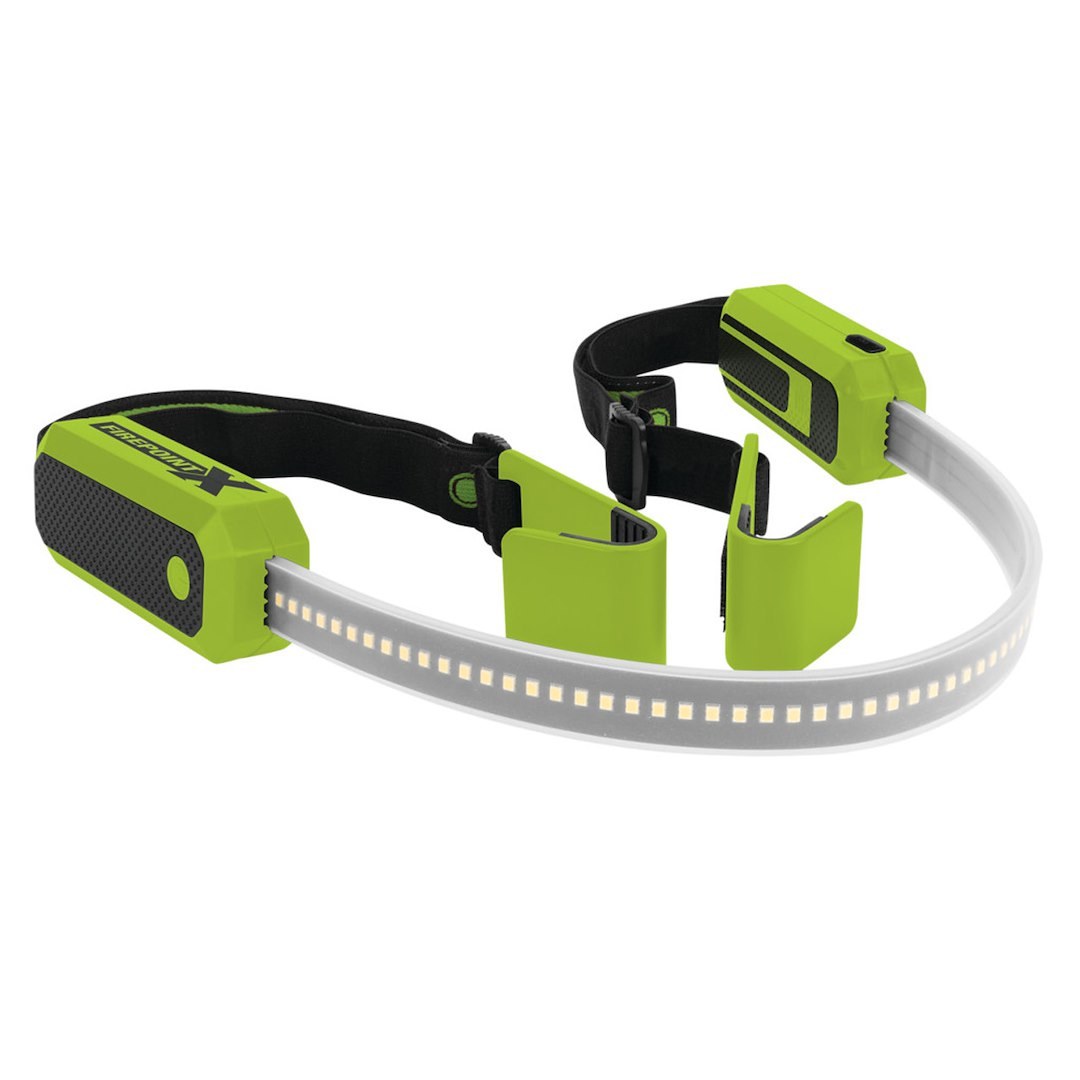 Performance Tool Work Light, Fits Any Size Hoods, 15 Inch Flexible Light Bar, Hands Free, 1000 Lumens, 60 Wide Angle LED, Battery Powered – W2673