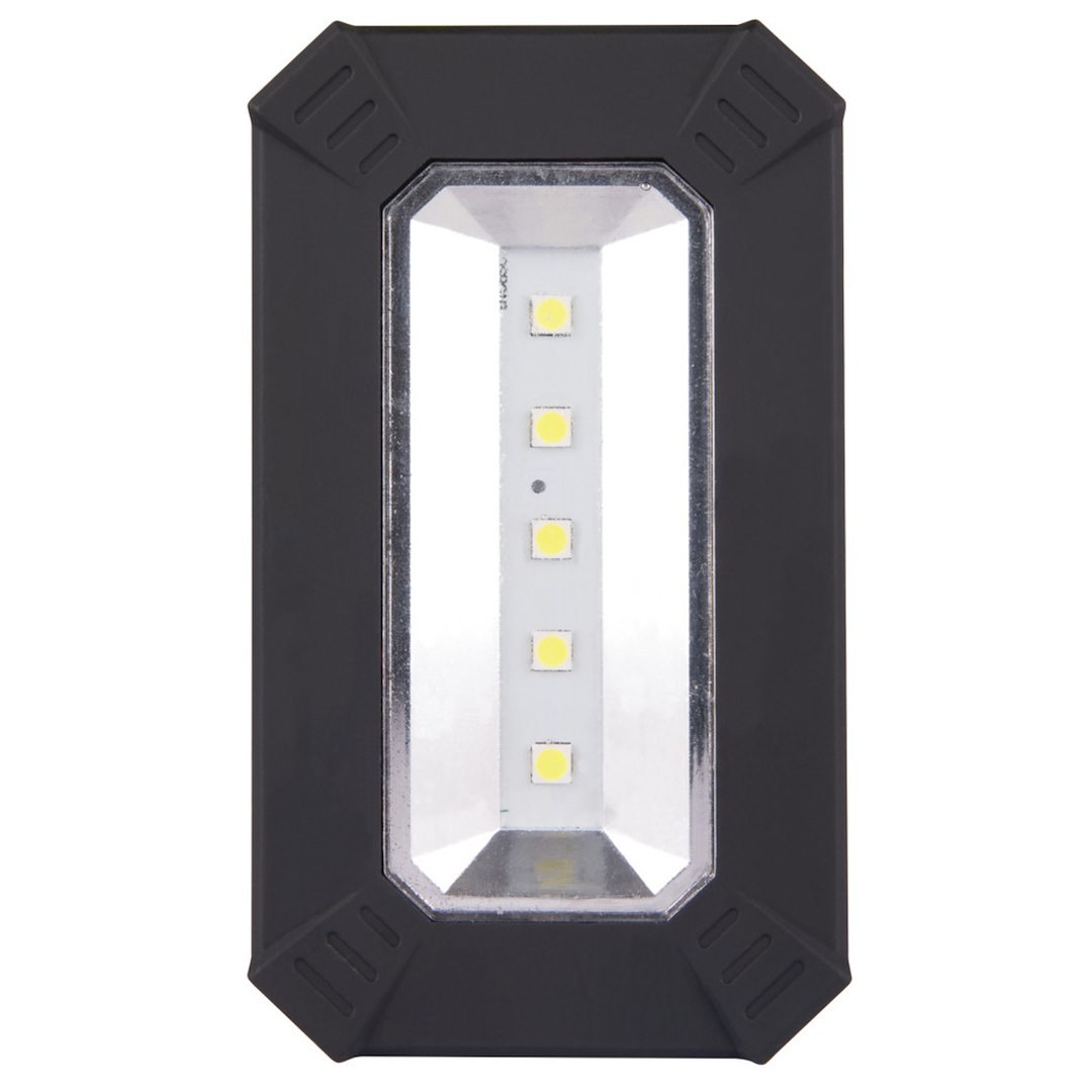Performance Tool Work Light, 3 Inch X 1.75 Inch X 0.8 Inch Rectangular, Hands Free, 320 Lumens, Wide Angle White LED, Clear Lens – W2675