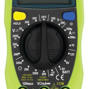 Performance Tool Voltmeter Tool, Used to Verify Voltage on Engine Sensors/ Ignition/ Fuel Systems/ Charging Systems – W2969