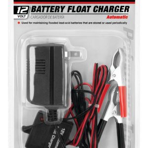 Performance Tool Battery Charger, For 12 Volt Batteries, Automatic Float Charger, 0.6 Amp Charging Current – W2985