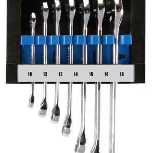 Performance Tool Wrench, Combination, 5/16 Inch/ 3/8 Inch/ 7/16 Inch/ 1/2 Inch/ 9/16 Inch/ 5/8 Inch/ 3/4 Inch, Chrome Plated – W30001