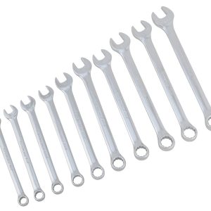 Performance Tool Wrench, Combination, 10/ 11/ 12/ 13/ 14/ 15/ 16/ 17/ 18 and 19 Millimeter, Nickel Chrome Plated, Chrome Alloy Steel – W30002