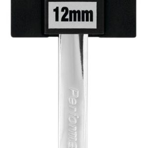 Performance Tool Wrench, Combination, 12 Millimeter, Chrome Plated, Chrome Alloy Steel, Single – W30012
