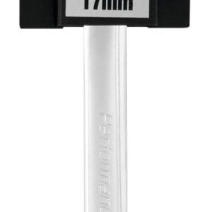 Performance Tool Wrench, Combination, 17 Millimeter, Chrome Plated, Chrome Alloy Steel, Single – W30017