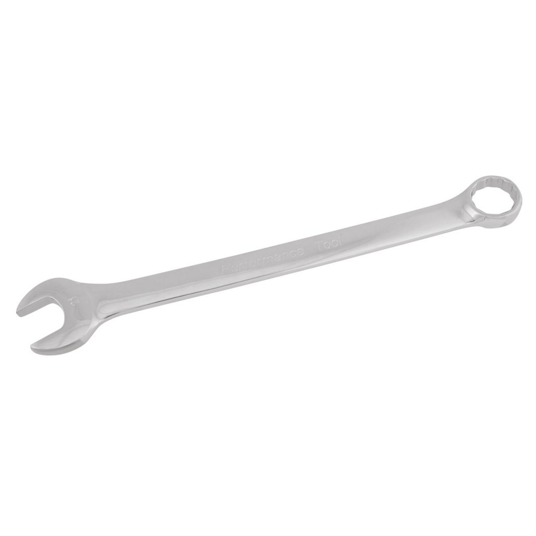 Performance Tool Wrench, Combination, 21 Millimeter, Chrome Plated, Chrome Alloy Steel, Single – W30021