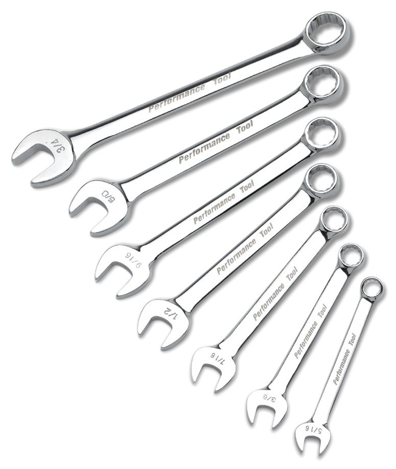Performance Tool Wrench, Combination, 10 Millimeter/ 12 Millimeter/ 13 Millimeter/ 14 Millimeter/ 15 Millimeter/ 16 Millimeter/ 18 Millimeter – W30200