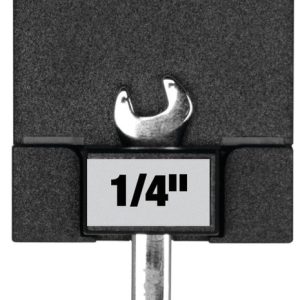Performance Tool Wrench, Combination, 1/4 Inch, Chrome Plated, Chrome Alloy Steel, Single – W30208